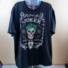Joker Gotham City T Shirt Ouija Crazy Sane Short Sleeve Black Size 2XL