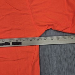 Walls Hi Vis Shirt Large Orange Short Sleeve Tee Moisture Wick Anti Odor Rugged
