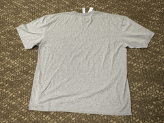IBS HEAVYWEIGHT T SHIRT BIG MENS GRAY SHORT SLEEVE 7XL NEW TAGS NWT TEE 501