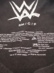 WWE WrestleMania Shirt Mens S Black Ultimate Warrior Macho Man Randy Savage