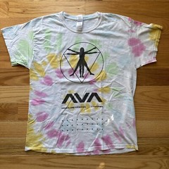 Angels And Airwaves 2021 Lifeforms Tour Shirt Sz L Tie Dye Tom Delonge Blink 182