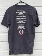 Puma x Lance Wyman Men’s Tee Shirt MEDIUM Power Through Peace Defenition Graphic