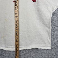 VTG 97 Nike Shirt Mens XL White Chicago Center Swoosh Crewneck Short Sleeve Tee