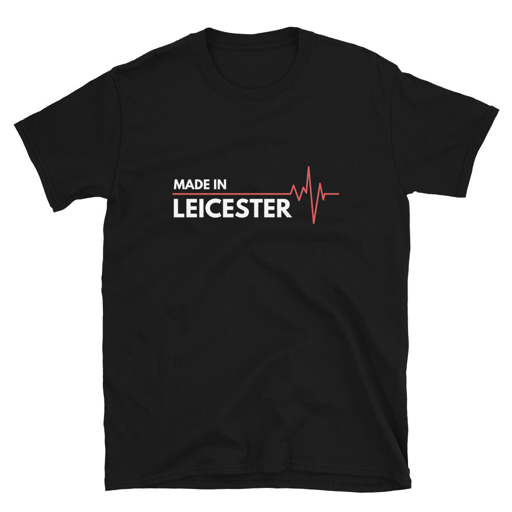 Made In Leicester UK United Kingdom Place Of Birth Classic Fit T-Shirt