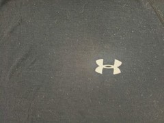 Under Armour HeatGear Black Athletic Shirt Mens Large UA Compression Workout LG