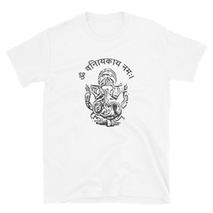 Ganesh Unisex Shirt, Lord Ganesha Hindu Elephant God Gift, Om Mantra Ganpati