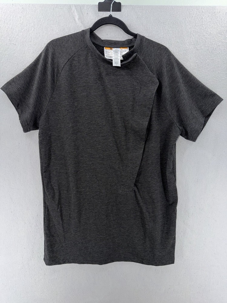 Dadware Mens Size L Gray Bondaroo Kangaroo Skin to Skin Contact T-shirt Bonding