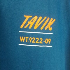 Tarvik + Modern Beach Culture Graphic Tee Men XXL Blue Surfer Coastal Beach Nwt