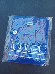 Fuct New Shirt Mens L OG Logo Blue Crew Neck XXL #0707