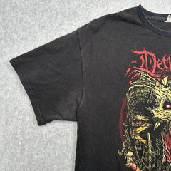 Vintage Dethklok Metalocalypse Tshirt Size Large Black World Tour Y2K