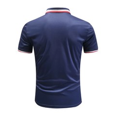 Men Polo Men Shirt Short Sleeve Polo Shirt Contrast Color Polo New Clothing Summ