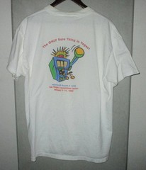1999 Comdex Microsoft Windows CE X-Large T-Shirt – Only Sure Thing in Vegas!
