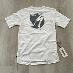 Fjallraven X Specialized Eggshell Off White Pocket T-Shirt Men’s XS Zip Pocket