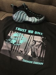 Shirt To Match Foamposite Abalone Aurora Green Foams – Tony Knows Tee