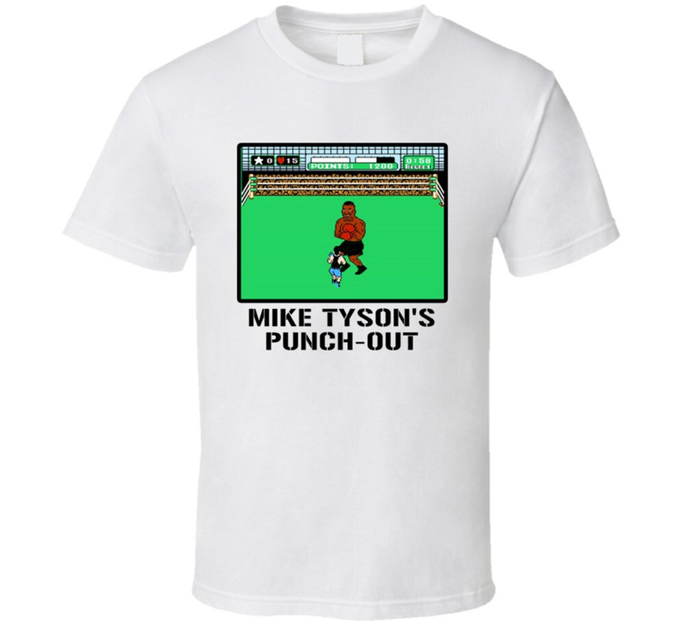 Mike Tyson’s Punch Out Video Game Classic Retro Fan T Shirt