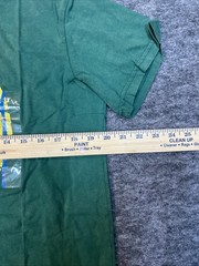 Mighty Fine Men’s Size Large Nature Inspired Green Graphic Short Sleeve Tee Shrt