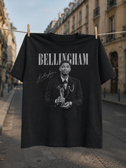 Jude Bellingham Vintage Bootleg Shirt, Retro England Soccer Tee