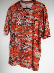 Badger Mens LARGE Digital Camo T-Shirt Camouflage Dry wicking Shirts POLYESTER