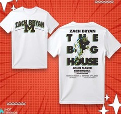 New!!! Zach Bryan The Big House Michigan Stadium September 27 2025 Shirt