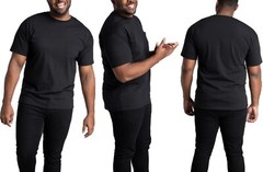 Fruit Of The Loom Tall Man Pocket T-Shirts Sizes MT LT XLT Up To 4 Color Options
