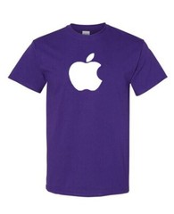 New Apple Logo T Shirt Apple New Shirt Unisex S-XL Sizes 9-Colors Cotton T-Shirt