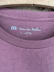 Travis Mathew Long Sleeve Shirt Skeleton Always On Vacation Golf Large L