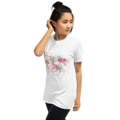 14 February Heart Day Holiday Happy Valentine’s Day T-Shirt, Bicycle Love Gift