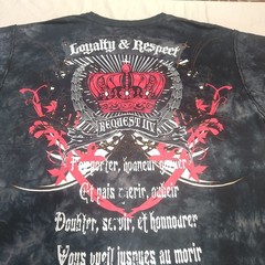 Request Shirt Mens XXXL 3XL Graffiti Y2k Legend Black Red T-Shirt Top Streetwear