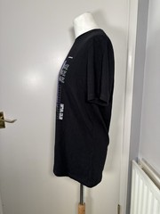 K7 Live The Future Graphic T-Shirt Black Digital Print Medium Concert