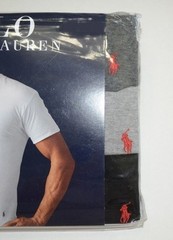 Polo Ralph Lauren Classic Crew Neck T-Shirts 3 Pcs Basic Tee Undershirt – NEW