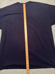 Michigan T-Shirt Men’s 2XL Navy Glaze & Blue Claire MI Jerzees Short Sleeve