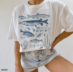 Retro Fisherman Fish Comfort Tee