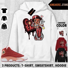 Shirt To Match Jordan 13 Dune Red Sneaker Matching Tee Got Em Betty T-Shirt