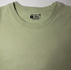 Carhartt Loose Fit Mens Size XL Long Sleeve T Shirt Light Green K231 G83 Work