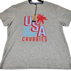 Chubbies T-Shirt Men’s XL The Chub Spangled Banner USA Non Pocket Graphic New
