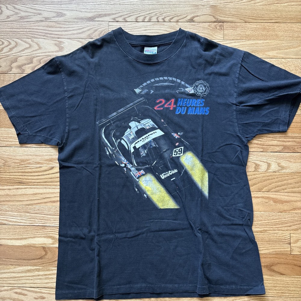 Vintage McLaren F1 T Shirt 24 Heures Du Mans Size XL Rare