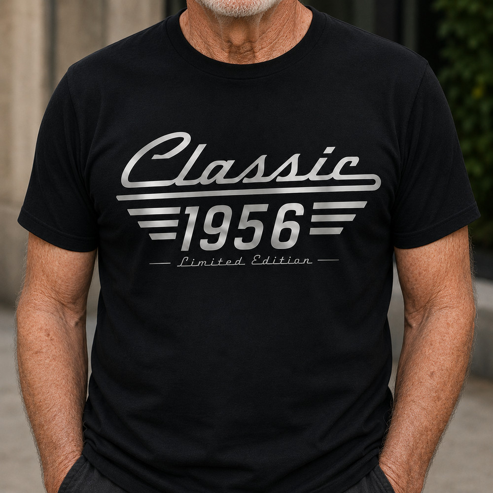 Classic 1956 Limited Edition Vintage Car 70th 71th 72th 73th 74th Birthday Mens