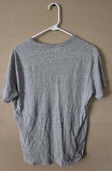 Forever 21 Men’s Small Gray Slim Fit V-Neck T-Shirt