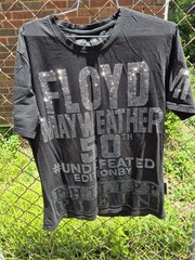Philipp Plein x Floyd Mayweather 50th Undefeated Ed Crystal T-Shirt Pls Read