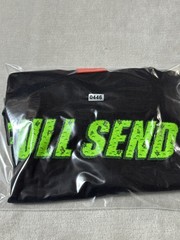 Full Send Shirt Mens Small Black Green Logo Graphic Streetwear T-Shirt