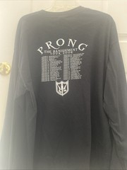 PRONG Black Long Sleeve 2006 Noise Rock Punk Metal Band Tour shirt XL