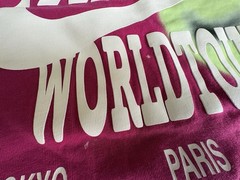 Nike World Tour T-Shirt XL Pink City List Beaverton Oregon Move Your Body Sole