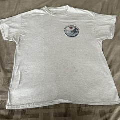 J. Galt Shirt Mens Large Gray Natives Of The Golden Coast Graphic Tee Back Print