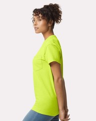 Gildan 2300 Ultra Cotton® Unisex Pocket T-Shirt | Classic Fit, Soft & Durable