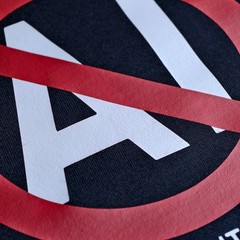 Actual Incompetence Anti AI Protest Slogan – Premium Quality Tshirt