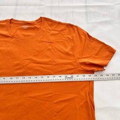 Goodthreads Men’s Slim-Fit Short-Sleeve Cotton Crewneck Orange T-Shirt XL