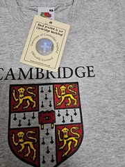 T-Shirt Stylish Classic Apparel great gift idea casual Cambridge England size M