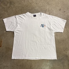 Vintage Patagonia Shirt Mens XL White 90s Art Surf Kayak Nature Mountains USA