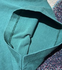 VINTAGE SINGLE STITCH Michigan Twin Lake Tee Green XL Hanes Heavyweight