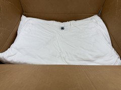 NEW 66 Pcs Next Level Premium Fitted CVC Crew T-Shirt Unisex 6210 White Size L